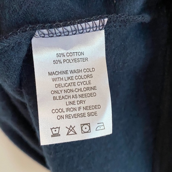 Tyler Boe V Neck Navy Casual Dress - Picture 7 of 7